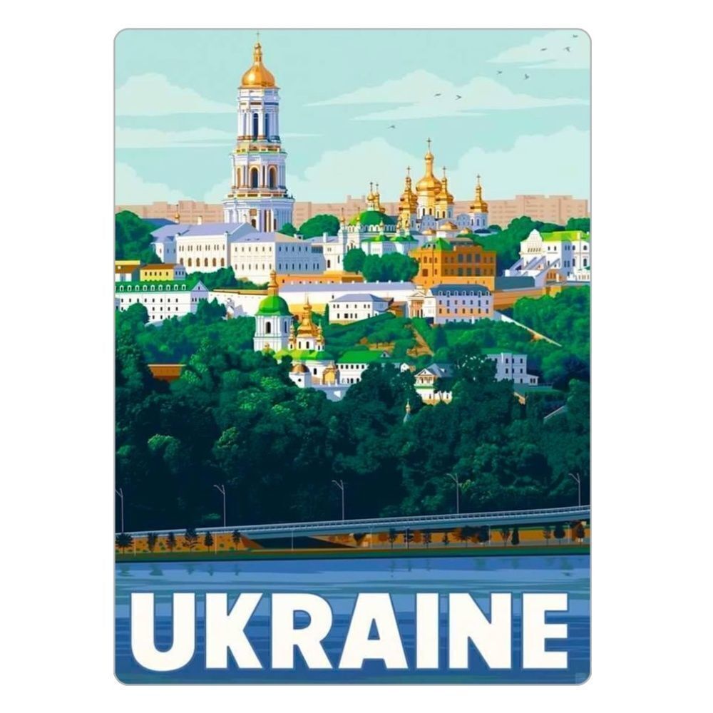 Ukraine 🇺🇦 Magnet - Picture 2 of 2